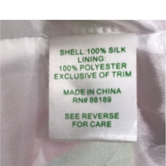 Lilly Pulitzer Silk Saemus Dress in Schooner Blue Land Escape Print Size 2 - Picture 14 of 16